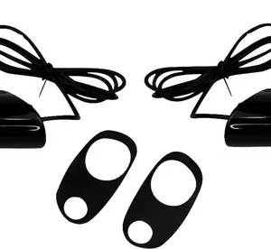 LIGHTS LED TURN SIGNALS GLOSS BLK YLW LENS ROAD GLIDE