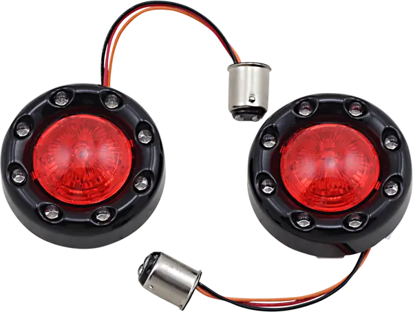 SIGNAL BLLT 1157 GBLK/RED