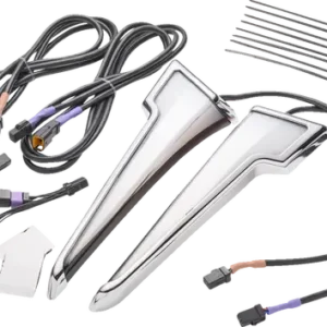 LIGHT FAIRING LED QUILL W/T-SIGNAL STREET GLIDE CHROME