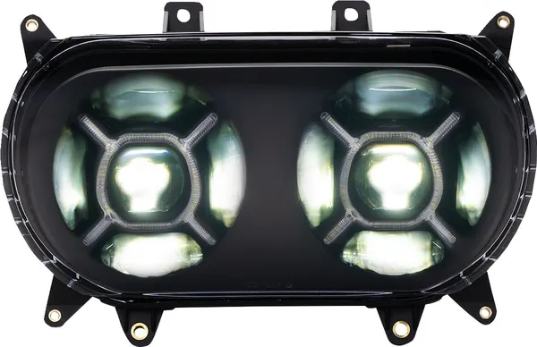 HEADLIGHTS DBLX LED BLK