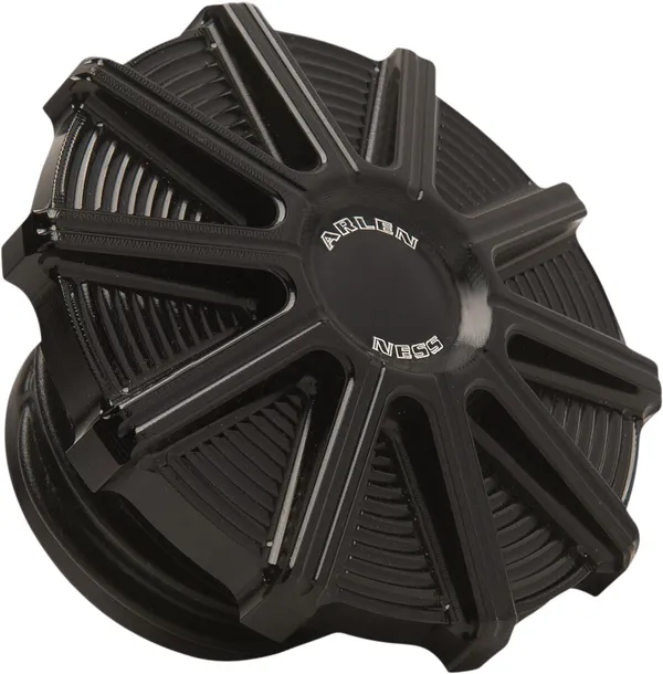 GAS CAP - 10 GAUGE - VENTED - BLACK