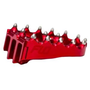 Flo Motorsports, brake arm tip (pedal). Red