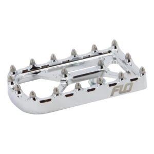 Flo Motorsports, universal brake arm tip (pedal). Chrome