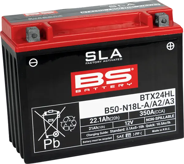 BATTERY BTX24HL/B50N18LA/A2/A3 SLA