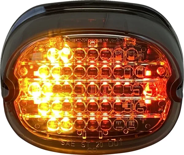 INTEGRATED LOW PROFILE TAILLIGHT WITH NO WINDOW - SMOKE