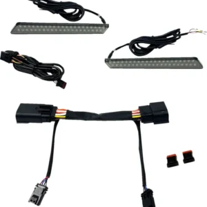 LIGHTS LED SADDLEBAG LATCH SMOKED LENS