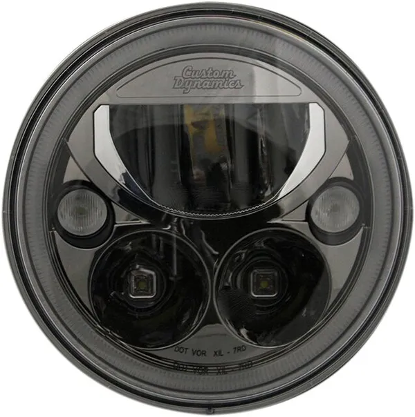 HEADLIGHT TRUBEAM 7" BLK