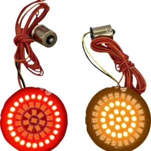 GEN 4 TURN SIGNAL BULLET 1156 AMBER/RED -PAIR
