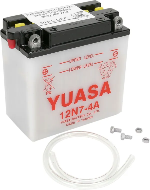 BATTERY YUASA CV DRY 12N7-4A BATTERY YUASA CV DRY 12N7-4A