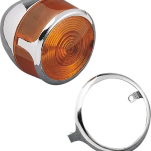 TURN SIGNAL LENS TRIM RING CHR
