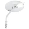 Cateye mirror. Chrome, l&r