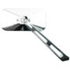 Mirror rectangular long stem chrome