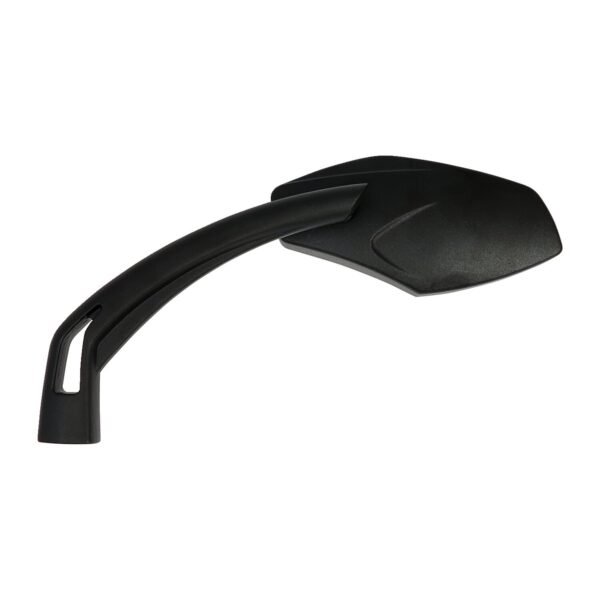 Luca mirror set, 10mm. Black, blue tinted glass