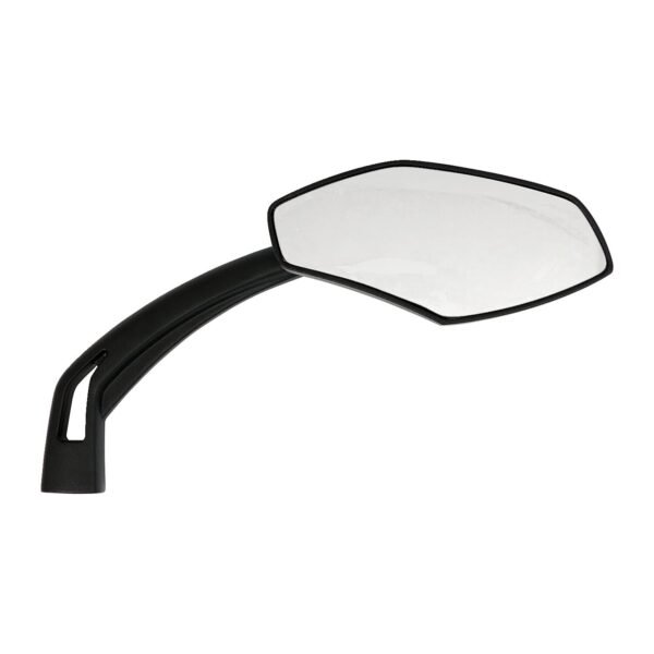 Luca mirror set, 10mm. Black, blue tinted glass