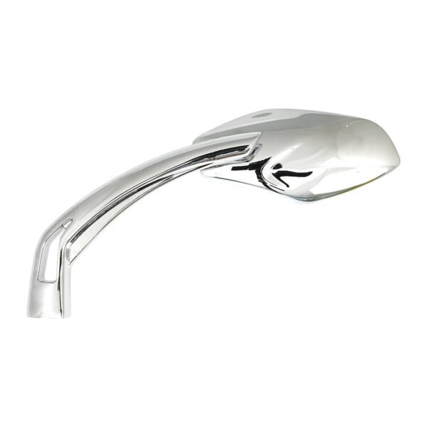 Luca mirror set, 10mm. Chrome, clear glass