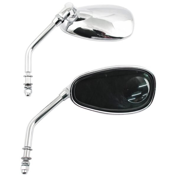 Blind spot mirror set. Chrome