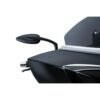 Kuryakyn, Teardrop mirror set. Satin black