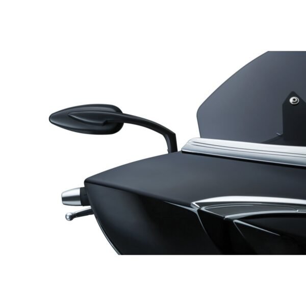 Kuryakyn, Teardrop mirror set. Satin black