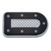 Kuryakyn, Heavy industry brake pedal pad. Chrome