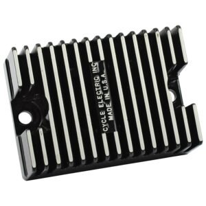 Cycle electric, voltage regulator/rectifier. Black