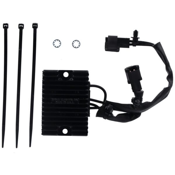926885bk_1742222468-BRKLsg7C.jpg Cycle Electric, voltage regulator/rectifier. Black
