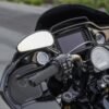 Arlen Ness, Downdraft forged mirror set. All black