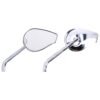 Mirror set 'Phoenix 1'. Chrome