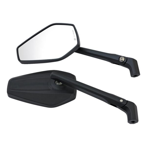 Booster 2 mirror set. matte black