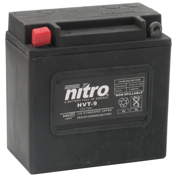 Nitro, AGM HVT battery, 8Ah 12V