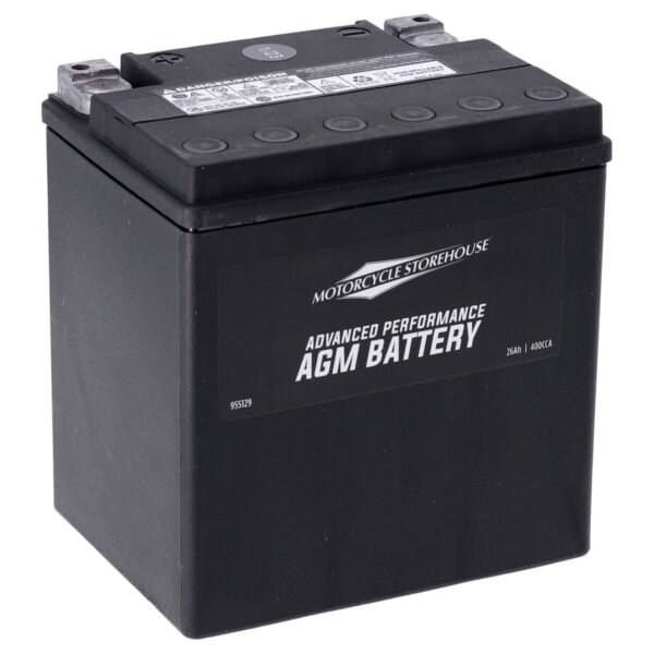 955129ak_1742227431-aE9LRUFl.jpg MCS, Advance Series - AGM sealed battery. 12v, 26ah, 400cca
