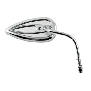 Arlen Ness, Die-cast chrome teardrop mirror, right