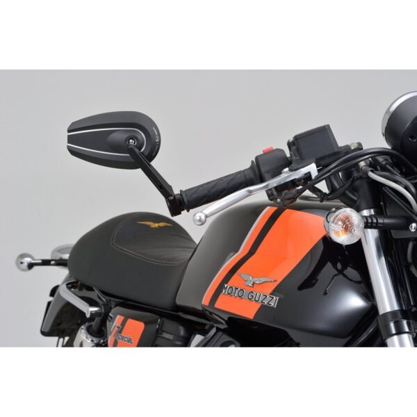 Daytona, bar end D-mirror. Number 6, long stem