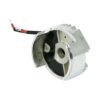 Solid-state 12-v voltage finned regulator. Chrome