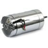 Solid-state 12-v voltage finned regulator. Chrome