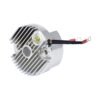 Solid-state 12-v voltage finned regulator. Chrome