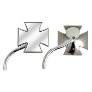 Maltese mirror set, with styled stem