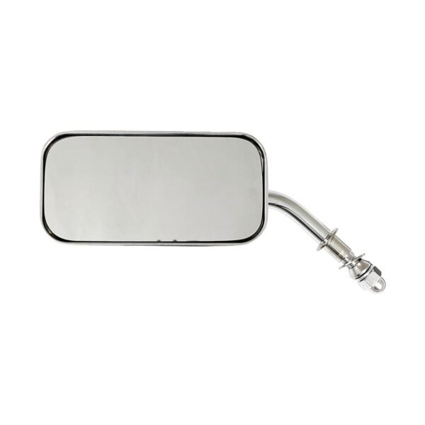 Box mirror. Chrome