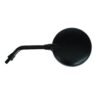 Texas mirror. Black, short stem. left side