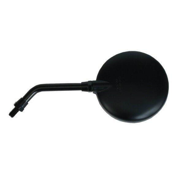 Texas mirror. Black, short stem. left side