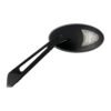 LED cateye turn signal mirror set. Black, amber front lens