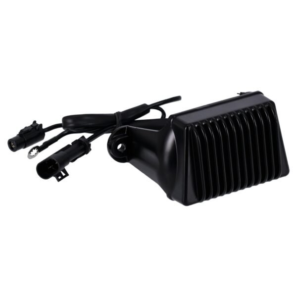 MCS, voltage regulator/rectifier. Black