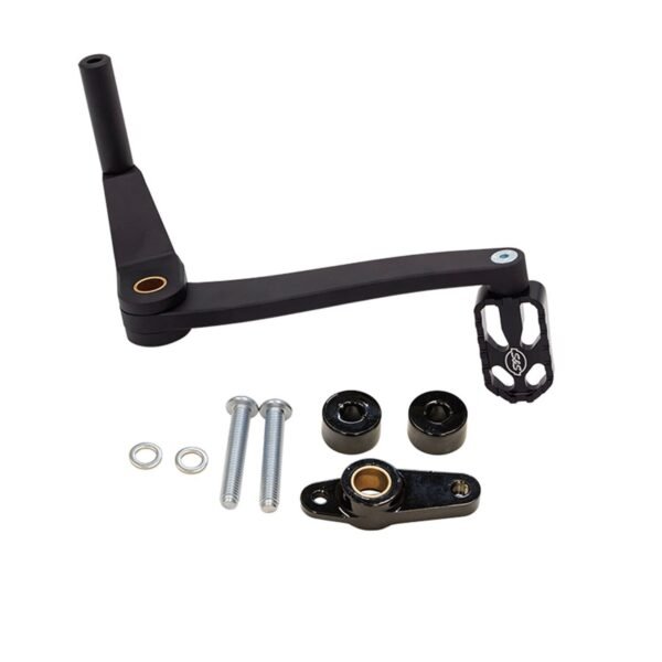 S&S, M8 mid-mount brake pedal. Black