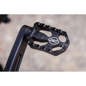 S&S, M8 mid-mount brake pedal. Black