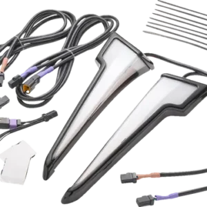 LIGHT FAIRING LED QUILL W/T-SIGNAL - 23-UP FLHX/SE - BLACK