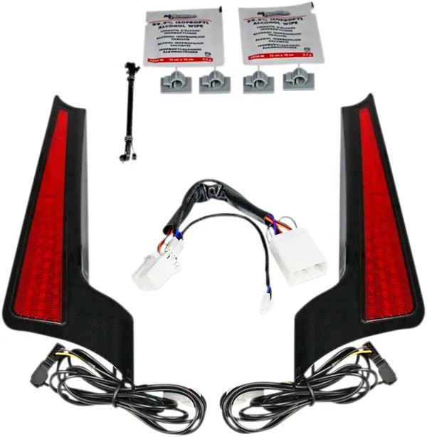 LIGHT FASCIA 06-09BLK/RED