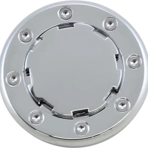 CAP GAS FLUSH MOUNT - FOR SCREW-IN STYLE CAPS 83 UP - CHROME