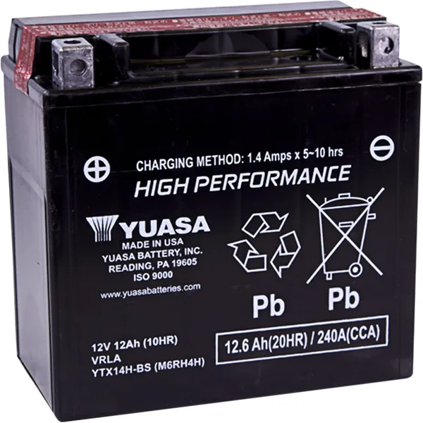 BATTERY YUASA MF YTX14H-BS BATTERY YUASA MF YTX14H-BS