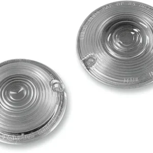 LENS TURN SIGNAL FLAT STYLE - CLEAR