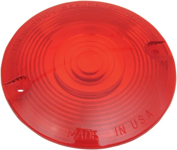 LENS TURN SIGNAL FLAT STYLE - RED