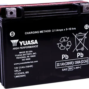 BATTERY YUASA MF YTX24HL-BS